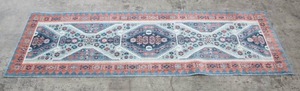lot 561 image: Opalhouse Octavia Bluish Teal Area Rug - 7Ft 3In x 28In
