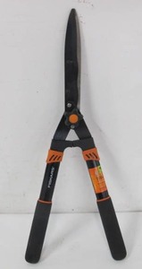 lot 563 image: Fiskars 22 in. Wavy-blade Hedge Shears with Adjustable Blades