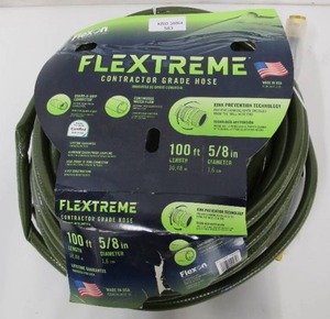 lot 583 image: Flextreme Contractor Grade Hose - 100 Feet - 58 Inch