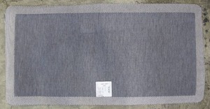 lot 592 image: Martha Stewart Grey White Anti-Fatigue Kitchen Mat - 40 Inches x 20 Inches