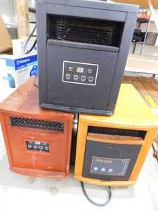 lot 36 image: 3 Electric heaters