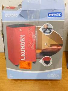 lot 116 image: Quadro Red Laundry Bin