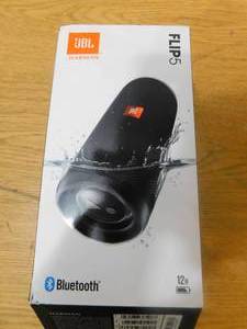 lot 145 image: JBL Flip 5 Portable Waterproof Bluetooth Speaker - Black
