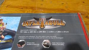 lot 12 image: NIB Intex Inflatabull