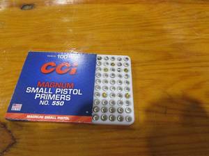 lot 82 image: New CCI Small Pistol Primers