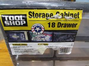 lot 88 image: NIB Storage Cabinet