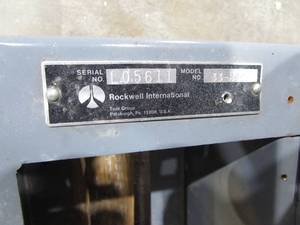 lot 93 image: Rockwell Radial Arm Saw