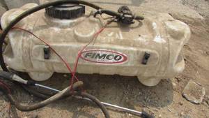 lot 109 image: Fimco Sprayer Tank With Wand