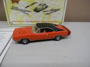 MATCHBOX 143 SCALE 1969 DODGE CHARGER - IN BOX & COA - GREAT PIECE - SEE PICTURES