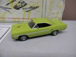 MATCHBOX 143 SCALE 1970 PLYMOUTH GTX - IN BOX & COA - GREAT PIECE - SEE PICTURES