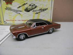 MATCHBOX 143 SCALE 1966 CHEVROLET CHEVELLE SS 396 - YMCO8 - IN BOX & COA - GREAT PIECE - SEE PICTURES