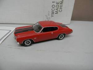 MATCHBOX 143 SCALE 1970 CHEVROLET CHEVELLE SS 454 - YMCO1 - IN BOX & COA - GREAT PIECE - SEE PICTURES
