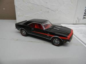 MATCHBOX 143 SCALE 1970 CHEVROLET CAMARO SS 396 - YMCO6 - IN BOX & COA - GREAT PIECE - SEE PICTURES