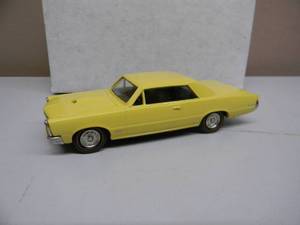 MOTOR CITY 143 SCALE - 1965 PONTIAC GTO - MC#3 - IN BOX & COA - AWESOME - GREAT PIECE - SEE PICTURES