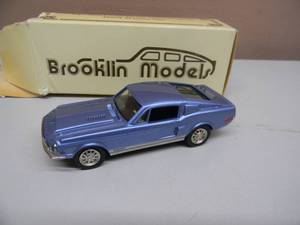 BROOKLIN MODELS 143 SCALE - 1968 SHELBY MUSTANG G.T. 500 - BRK 24 - IN BOX - GREAT PIECE - SEE PICTURES