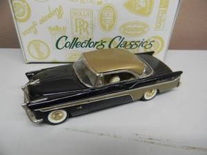 COLLECTORS CLASSICS 143 SCALE - 1956 DE SOTO ADVENTURER - C1-8AB - IN BOX & COA - GREAT PIECE - SEE PICTURES