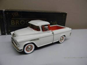 BROOKLIN MODELS 143 SCALE - 1955 CHEVROLET CAMEO PICK-UP - IN BOX - AWESOME - GREAT PIECE - SEE PICTURES