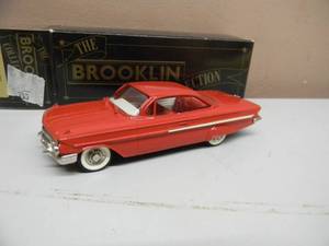 BROOKLIN MODELS 143 SCALE - 1961 CHEVROLET IMPALA SPORT COUPE - IN BOX - AWESOME - GREAT PIECE - SEE PICTURES