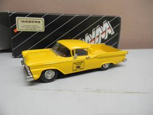 WESTERN MODELS 143 SCALE - 1959 FORD RANCHERO - IN BOX - AWESOME - GREAT PIECE - SEE PICTURES