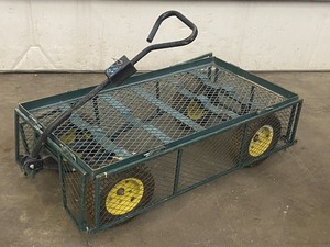lot 16 image: Steel-Framed Wagon  Garden Cart