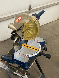 lot 17 image: Ryobi TS1342L Miter Saw