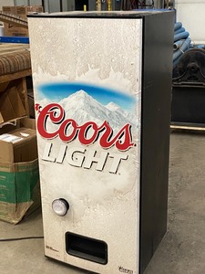 lot 26 image: Official Coors-Light Beer Refrigerator