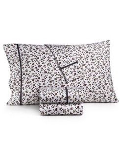 Whim By Martha Stewart Collection Novelty Print 3-pc. Sheet Set, 250 Thread Count 100% Cotton In Cheetah