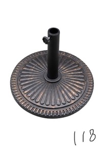 LAUREL CANYON 22 lbs. Patio Umbrella Base in Bronze