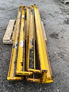 Lot Of (6) 10ft Pallet Racking Load Beams