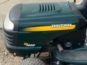 Craftsman LT1000 Lawn Tractor