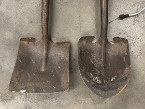 Lot Of (2) Shovels & (1) Pump Sprayer