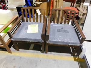 lot 60 image: 2- Patio Chairs