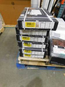 lot 84 image: Kolasus White 12 in. x 24 in. Matte Porcelain Floor and Wall Tile (96 sq. ft.)