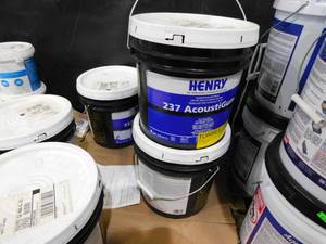 lot 125 image: 2 - 237 - 4 Gal. Acoustical Ceiling Tile Adhesive by Henry