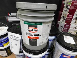 lot 128 image: 5 gal. Speed-Wall Semi-Gloss Interior Paint