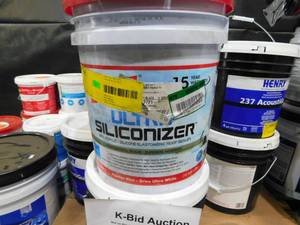 lot 130 image: 5 Gal. Silicon Roof Sealer