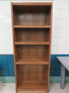 lot 123 image: Wooden shelf