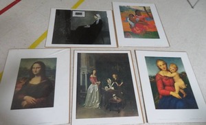 lot 125 image: 5 classic prints
