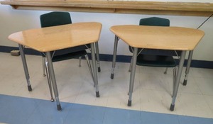 lot 170 image: DESKS  CHAIRS
