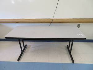 lot 172 image: METAL BASED TABLE