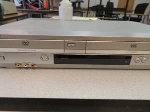 lot 180 image: DVD  VHS PLAYER