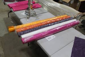 lot 931 image: Lot of (5 Rolls) Fabric (new)