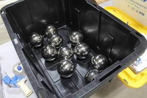 lot 977 image: Lot of (10) Decorative Balls