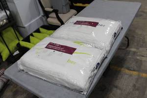 lot 1004 image: Lot of (2) Sleep Number Medium Support Down Pillows (in package)