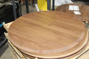 lot 1016 image: Wood Table Top 36D
