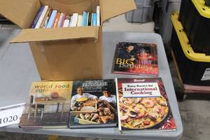 lot 1020 image: Lot of (24) Culinary Books