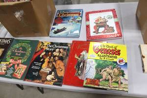 lot 1025 image: Lot of (17) Christmas Books