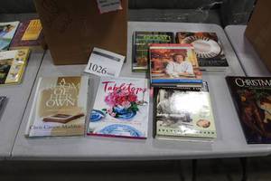 lot 1026 image: Lot of (24) Culinary Books