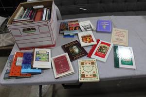 lot 1030 image: Lot of (43) Christmas Books