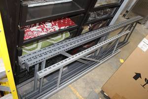 lot 889 image: Lot of (3) Pallet Racking Uprights